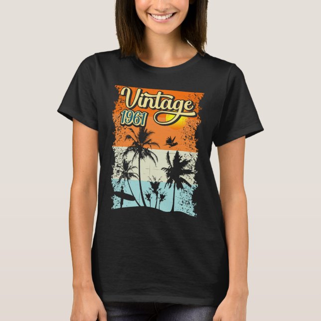 T-shirt Millésime 1961 (Devant)