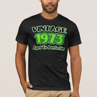 T-shirt Millésime 1973 - Vieilli à la perfection