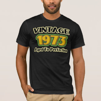 T-shirt Millésime 1973 - Vieilli à la perfection