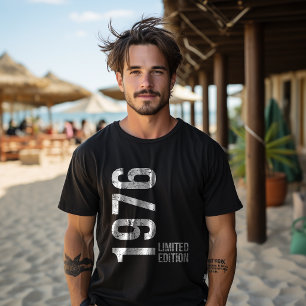 T-shirt Millésime 1976 Année de naissance Légende Rétro De