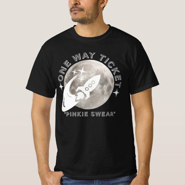 T-shirt Milliardaires et leurs aventures spatiales (Devant)