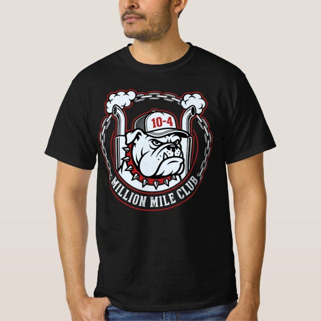 T-shirt Million Mile Club Trucker Gift (Devant)