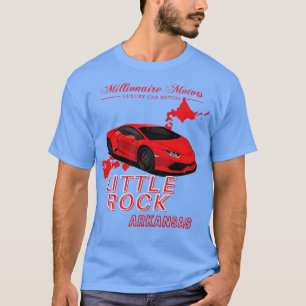T-shirt Millionaire Motors Little Rock Red Lambo