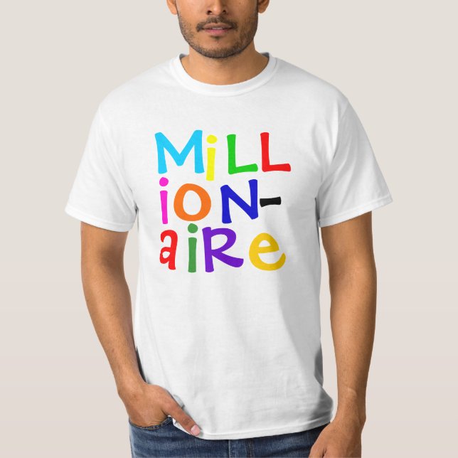 T-shirt Millionnaire (Devant)