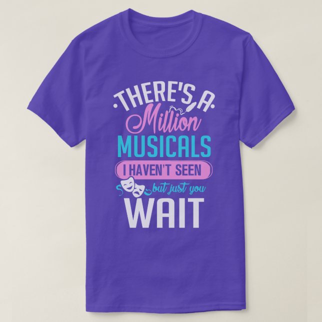 T-shirt Millions de musique (Design devant)