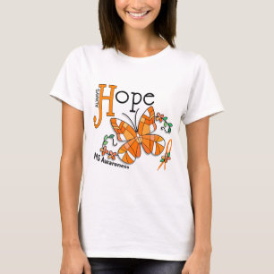 T-shirt Milliseconde de papillon en verre souillé