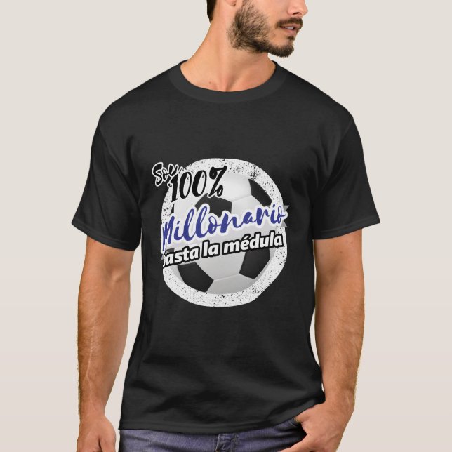 T-shirt Millonario Albiazul Colombien Football Colombie (Devant)