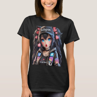 T-SHIRT MILLY Q CHICA ANIME INFLUENCER