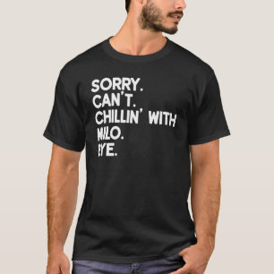 T-shirt MILO Prénom Funny Personnalisé Nommé Ami De