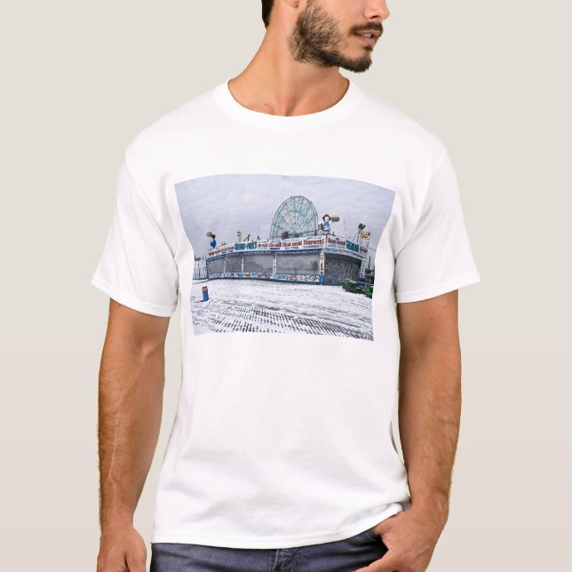 T-shirt Milou Coney Island (Devant)