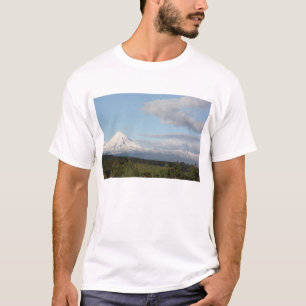 T-shirt Milou et Mt ensoleillé Egmont, Taranaki, Nouvelle