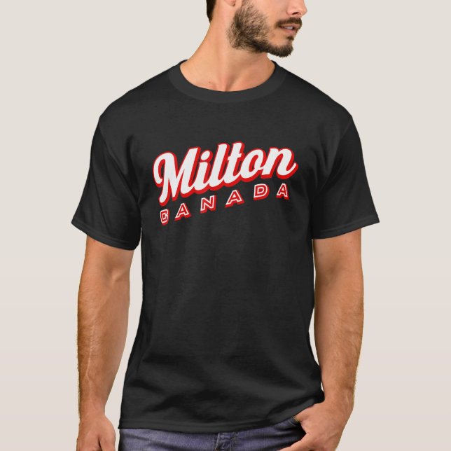 T-shirt Milton Canada (Devant)