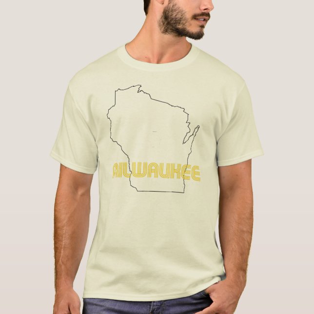 T-shirt milwaukee (Devant)