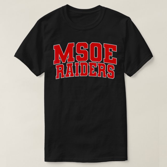 T-shirt Milwaukee School Of Engineering Raiders 03 (Design devant)