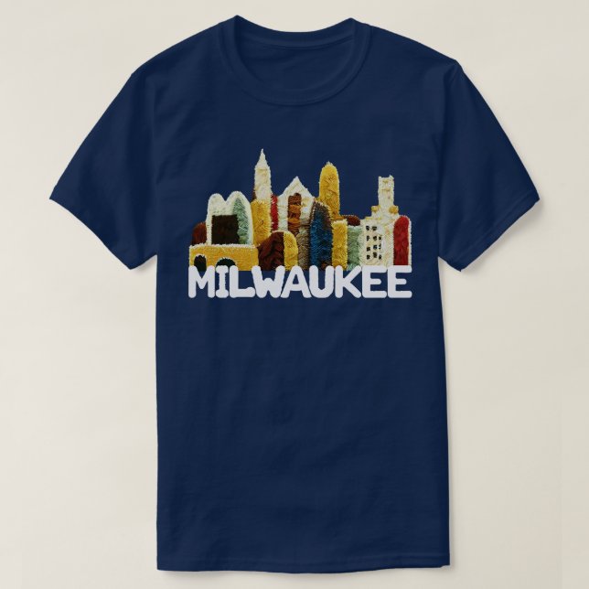 T-shirt Milwaukee Wisconsin (Design devant)