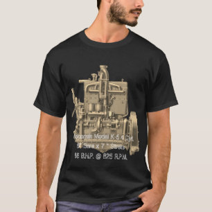T-shirt Milwaukee Wisconsin Engine Early K