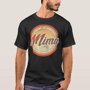 T-shirt Mima Fête Vintage des mères Funny Grandma Cadeau