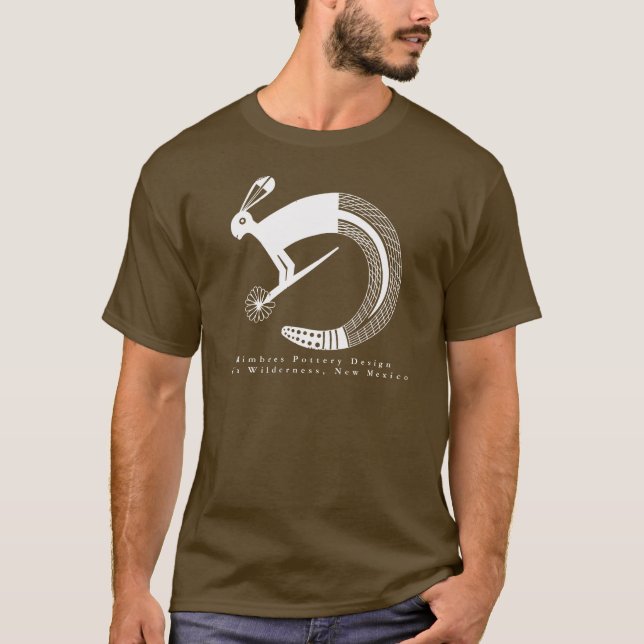 T-shirt Mimbres Poterie Design (Devant)
