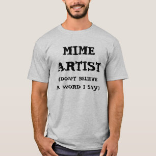 T-shirt Mime Artiste