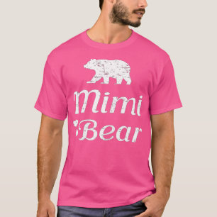 T-shirt Mimi Bear - Nana Mama Grand-Mère Cadeau