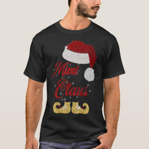 T-shirt Mimi Claus jumeler famille Noël Noël Noël Noël Noë