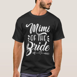 T-shirt Mimi de la mariée fête de mariage famille spectacl