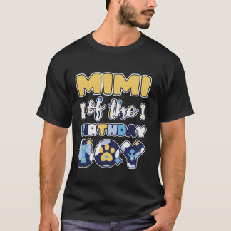 T-shirt Mimi de l'anniversaire Boy Famille Anniversaire de