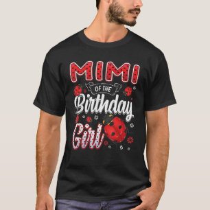 T-shirt Mimi De L'Anniversaire Famille Ladybug Anniversair