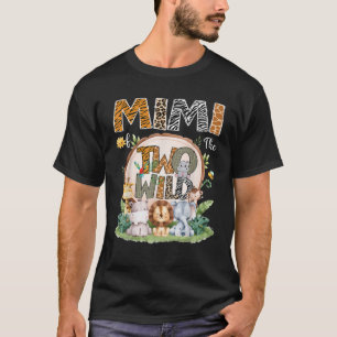 T-shirt Mimi Des Deux Animaux Sauvages Safari 2E Anniversa