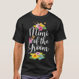 T-shirt Mimi du marié Mimi Fleurs Mimi du marié