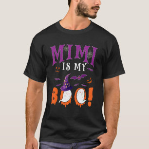 T-shirt Mimi Est Mon Boo Deux Sorcières Halloween Ghosts F