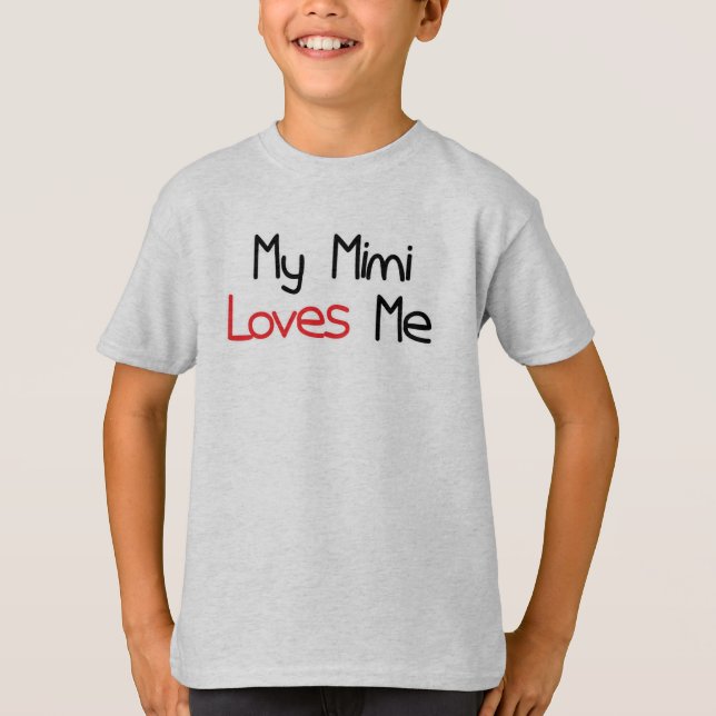 T-shirt Mimi m'aime (Devant)