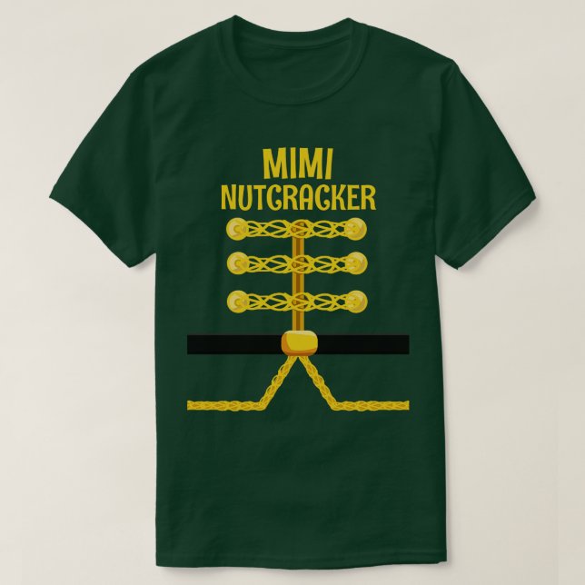 T-shirt MIMI Nutcracker Correspondance de la famille Noël (Design devant)