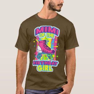 T-shirt Mimi of the Birthday Girl Roller Skates Anniversai