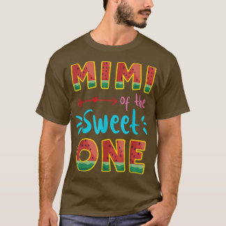 T-shirt Mimi Of The Sweet One Watermelon 1er Birthda