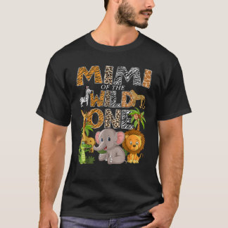 T-shirt Mimi Of The Wild One 1EBirthday Safari Jungle