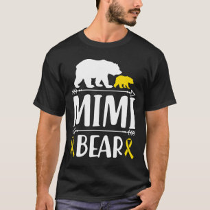 T-shirt Mimi Ours Enfance Cancer Sensibilisation Cadeau Ma