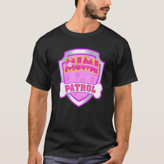 T-shirt Mimi Patrol Chien Maman Papa Pour Hommes Femmes