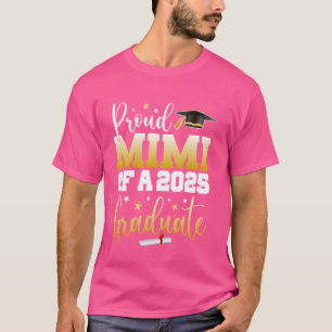 T-shirt Mimi Senior 2025 Fière Mimi D'Une Classe De 2025 G