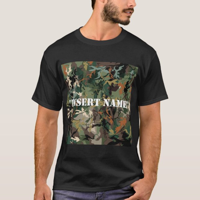 T-shirt Mimicking Nature : La science du camouflage (Devant)