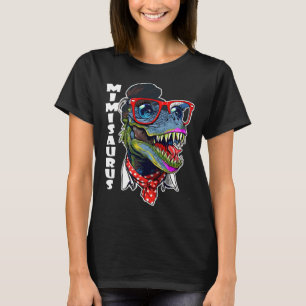 T-shirt Mimisaurus Rex Dinosaure Grand-mère Saurus Famille