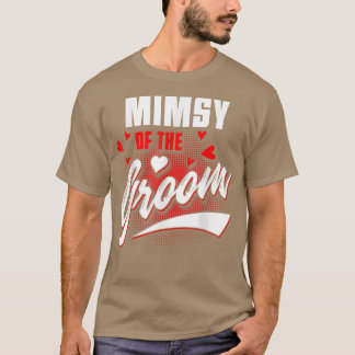 T-shirt Mimsy De La Fête De Mariage De Salle Qui Correspon