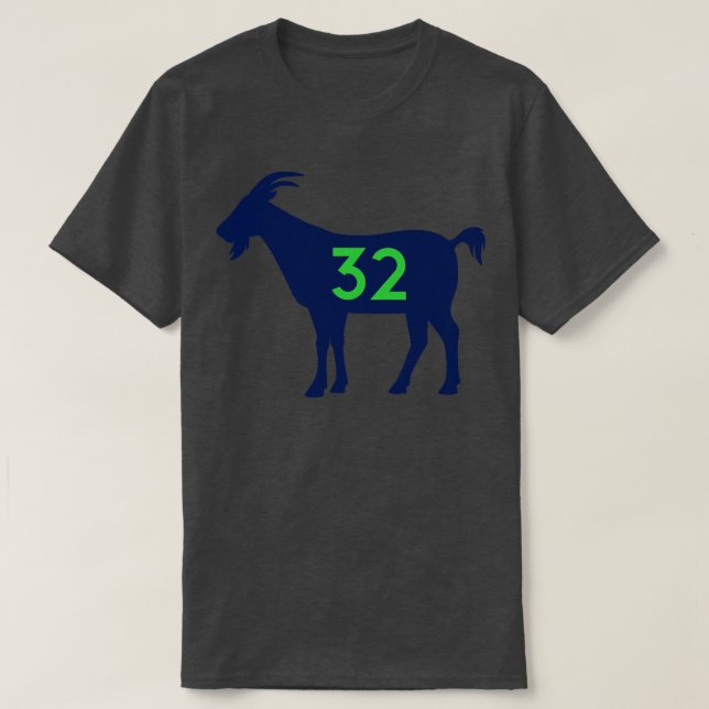 T-shirt MIN GOAT 32 White (Design devant)