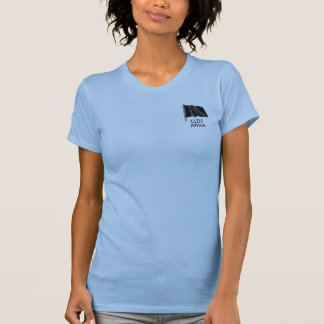 T-shirt mince Drapeau noir féminin