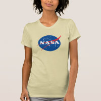 T-shirt mince féminin Iconic NASA (Pluto Creme)