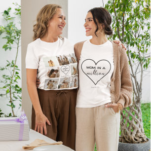 T-shirt mince pour femmes "Maman en un million"