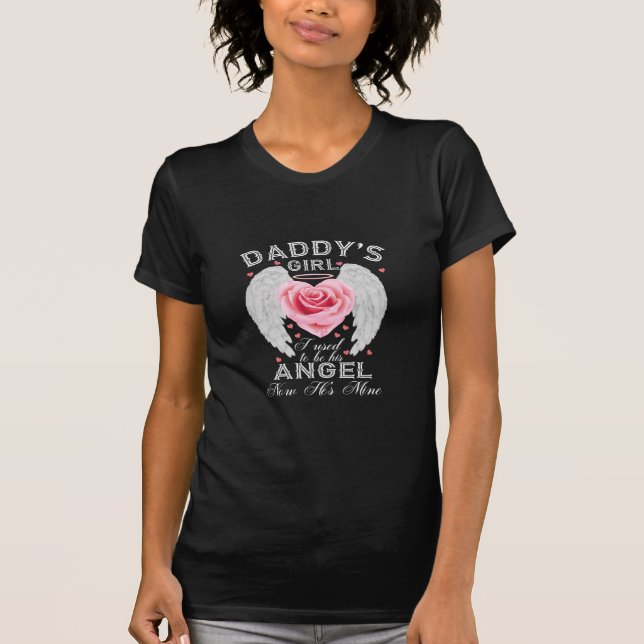 T-shirt mince pour fille à papa (Devant)