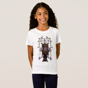 T-shirt mince pour filles de Fox volant