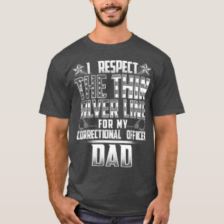 T-shirt Mince Silver Line Agent correctionnel Papa