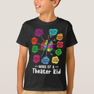 T-shirt Mind Théâtre Enfant Drôle Acteur de Théâtre Musica